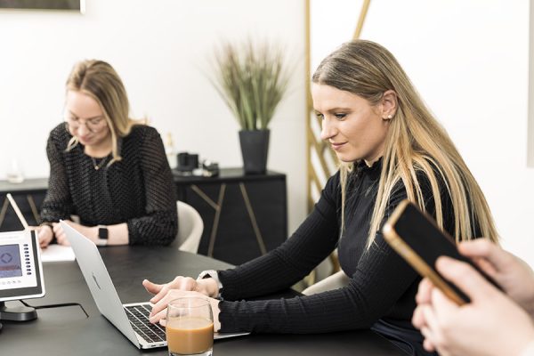 Recruitment team at work
